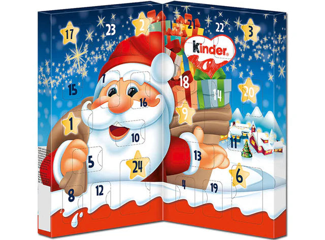 Kinder Lpd - Father Christmas Advent Calendar \Kinder - 127 g