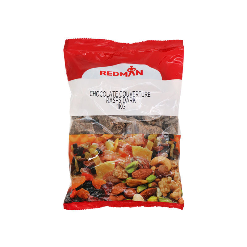 Redman Dark Chocolate Couverture Big Chunks - 1 Kg