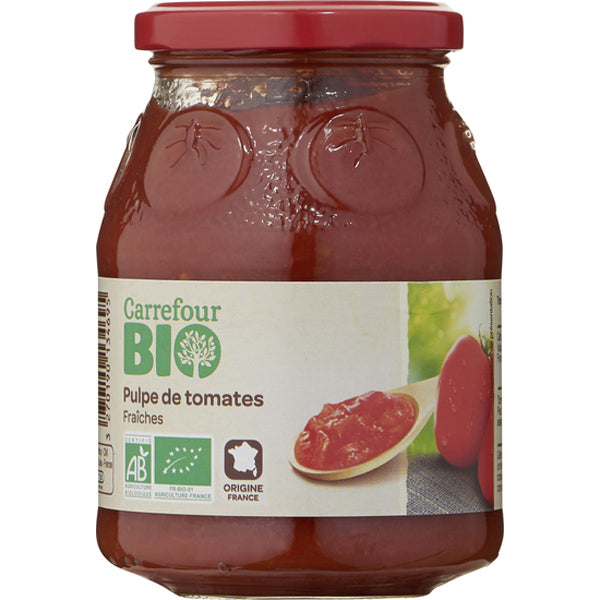 Carrefour Organic Tomato Pulp  - 400 G