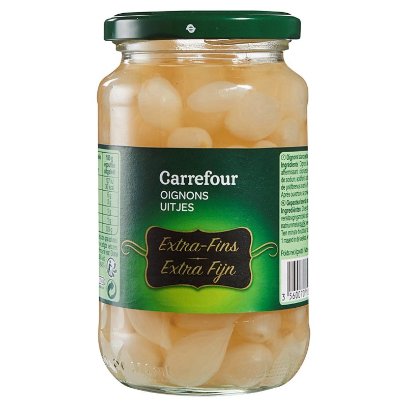 Carrefour Extra Fine White Onions  - 340 G