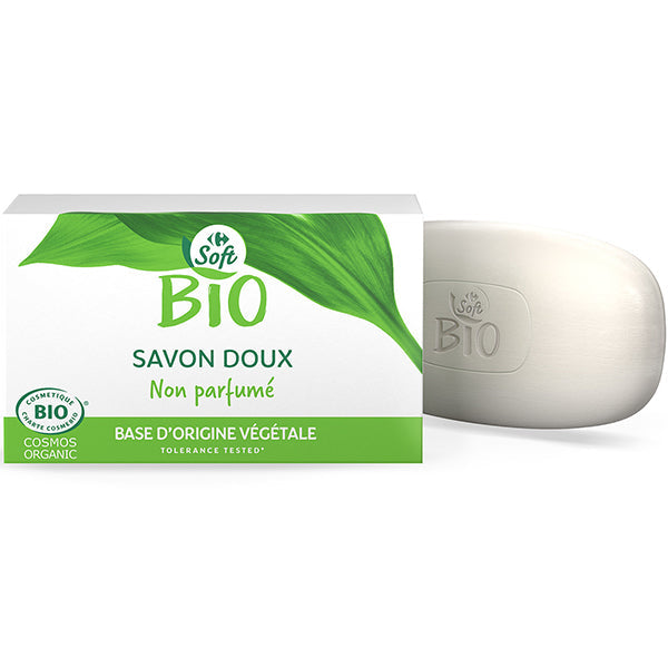 Carrefour Org Gentle Unscented Soap  - 100 G