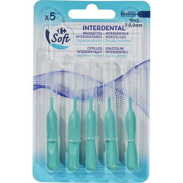 Carrefour Narrow Spaces Interdental Brushes  -  5Pc