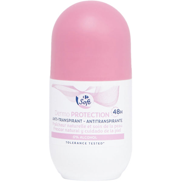 Carrefour Dermo Protection 48H Roll-On Deo  - 50Ml