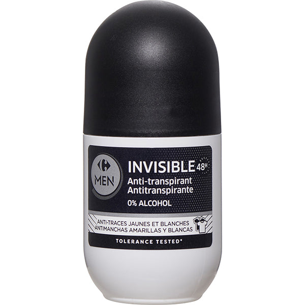 Carrefour Invisible 48H Roll-On Deodorant  - 50Ml