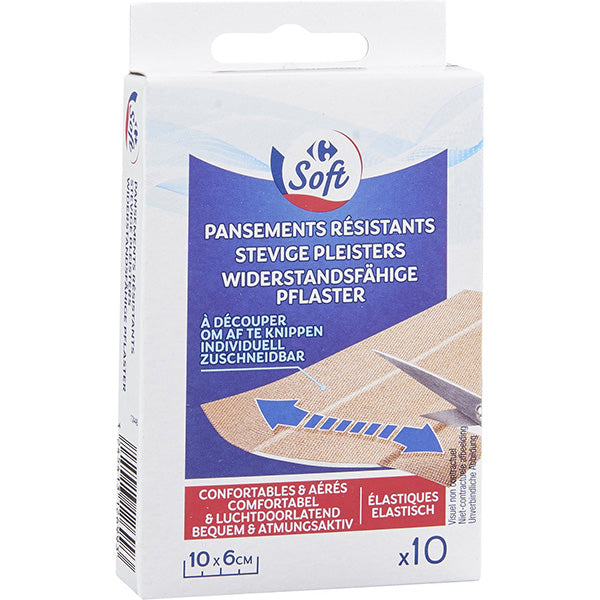 Carrefour Heavy Duty Bandages To Cut  - 10Pc
