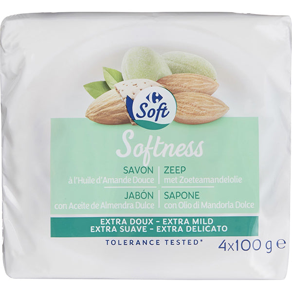 Carrefour Extra Mild Almond Soap  - 100 G