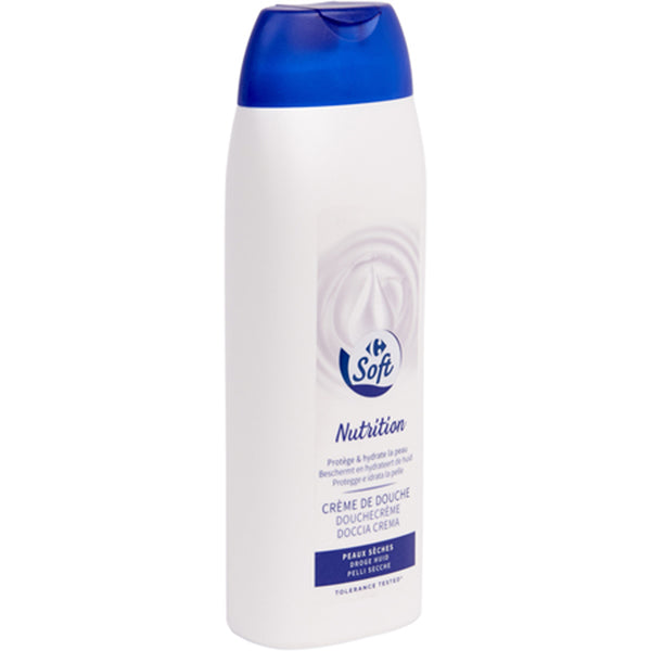 Carrefour Cotton Milk Shower Gel  - 750 ML