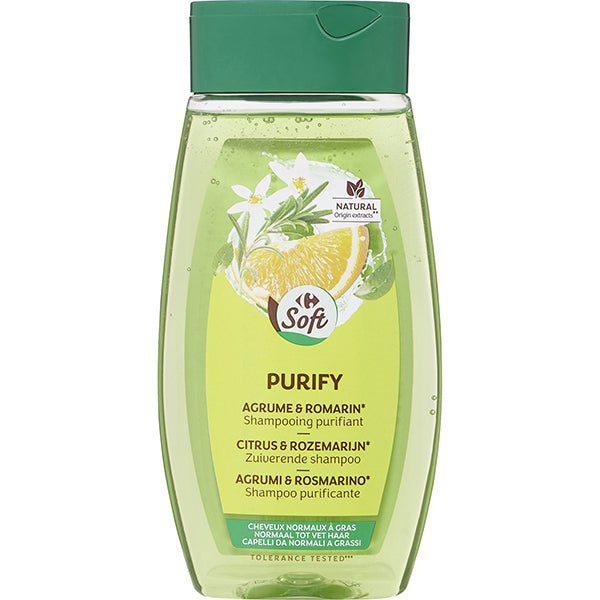 Carrefour Citrus Rosemary Purifying Shampoo  - 250 ML