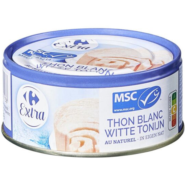 Carrefour White Tuna Natural  - 160 G