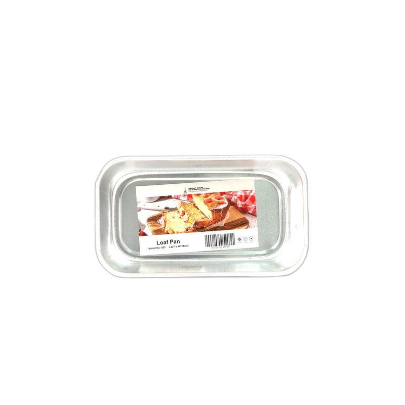 Eiffel Aluminium Pound Cake Mould 22.7Cmx12.4Cmx7.1Cm - 1 Pc