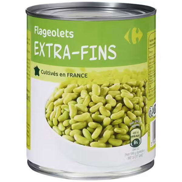 Carrefour Extra Fine Flageolet Beans  - 800 G