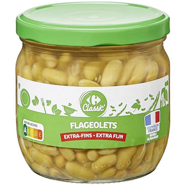 Carrefour Extra Fine Flageolet Beans  - 330 G