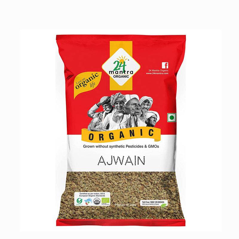 24 Mantra Ajwain Seeds(Certified ORGANIC) - 100 g