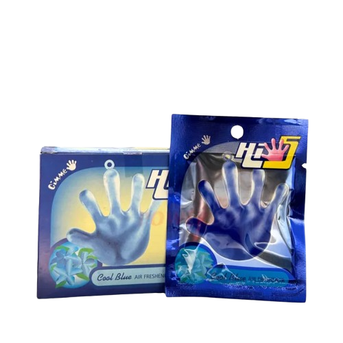 Hi5 Hanging Room Car Toilet Air Freshener Cool Blue - 1 Pc