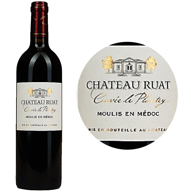 Chateau Ruat Cabernet Moulis Red Wine  - 75Cl