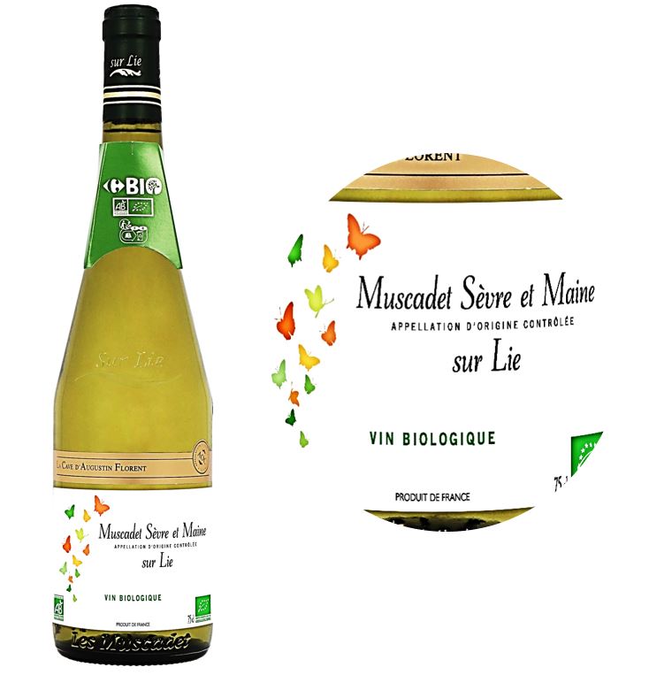 Cave A Florent Melon De Bourgogne Org Muscadet White  - 75Cl