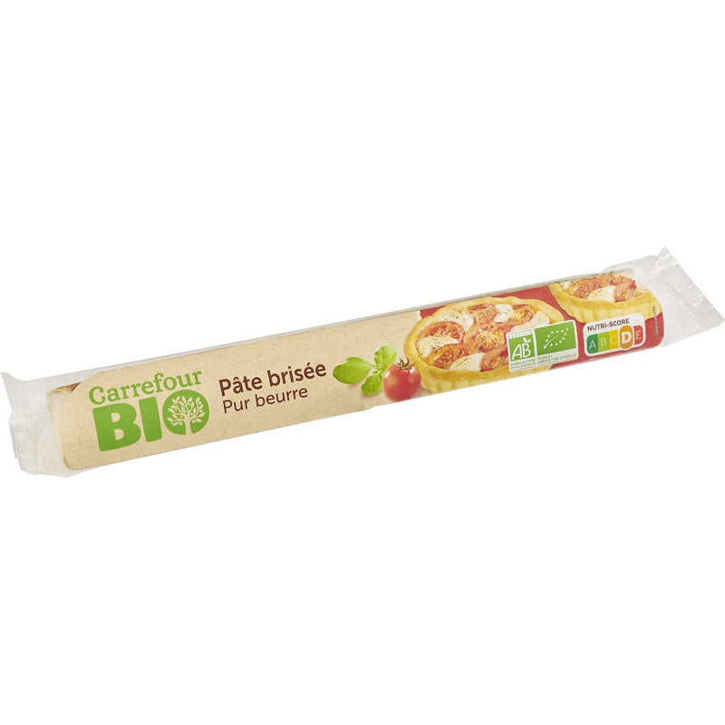 Carrefour Org Butter Shortcrust Pastry  - 230 G