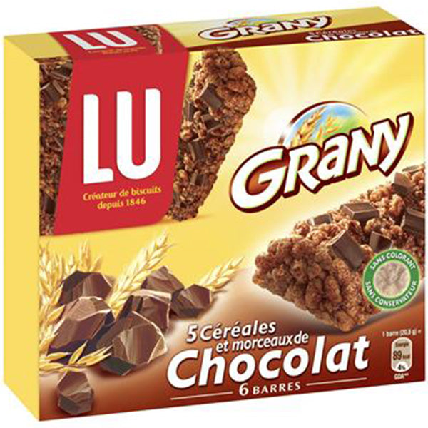 Grany Chocolate Cereal Bars  - 125 G