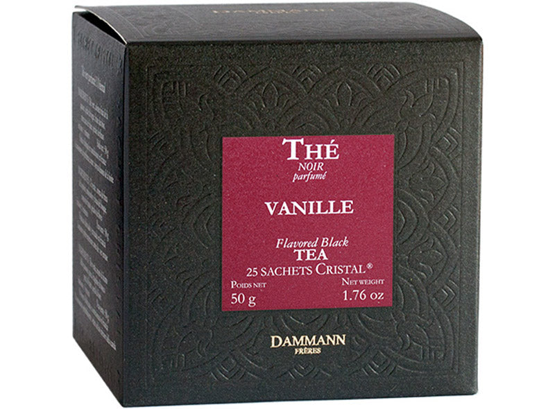 Dammann Vanilla Flavoured Black Tea  - 25Pc