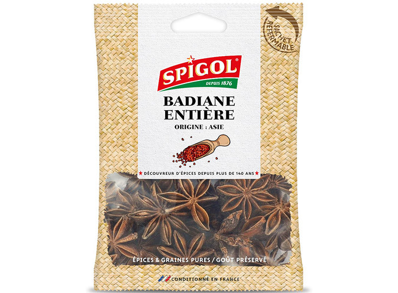 Spigol Whole Star Anise  -  40 G