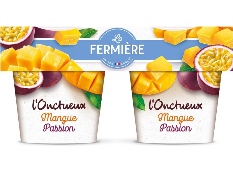 La Fermiere Mango Passion Yogurt  - 150 G