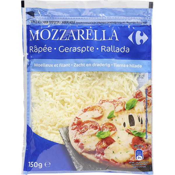 Carrefour Grated Mozzarella Cheese  - 150 G
