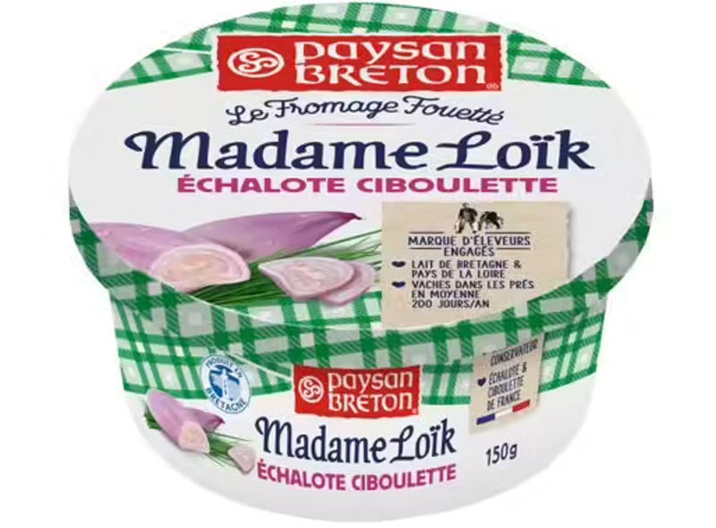 Paysan Breton Shallot Chive Whipped Cheese  - 150 G