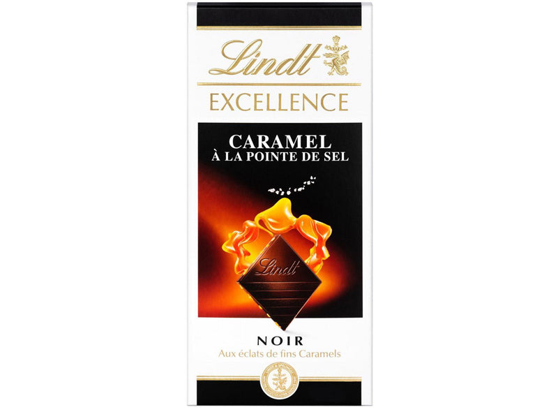 Lindt Dark Chocolate Caramel Salt Flower  - 100 G