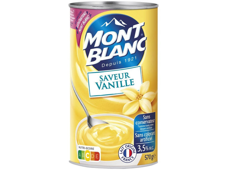Mont Blanc Vanilla Cream Dessert  - 570 G
