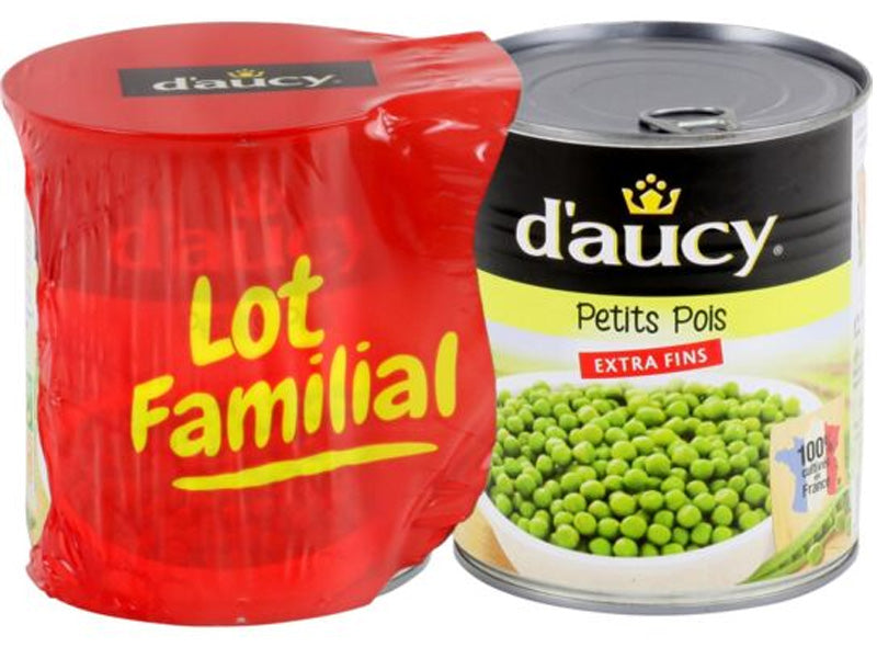 Daucy Extra Fine Peas  - 800 G