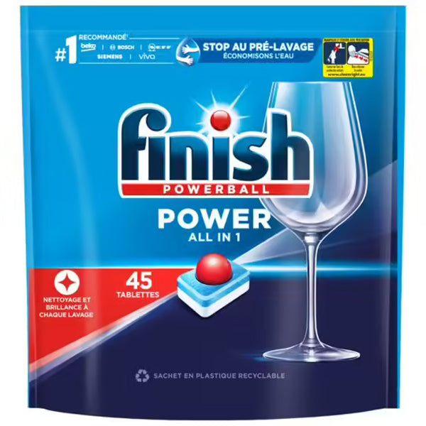 Finish All-In-1 Max Dishwasher Tablets  - 45Pc