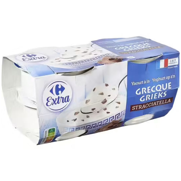 Carrefour Greek Stracciatella Yogurt  - 150 G