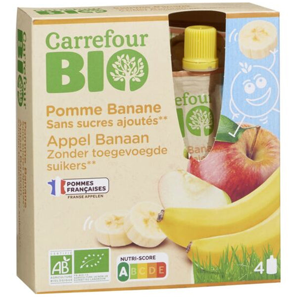 Carrefour Org App Bana Withtad Sugar Pouch  -  90 G