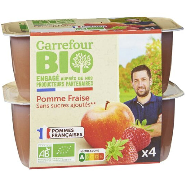 Carrefour Org App Stra Dess Witht Ad Sugar  - 100 G