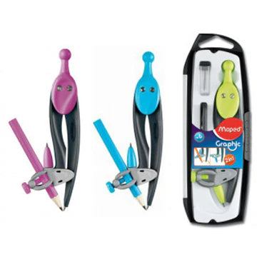 MapedLpd - Compass Set Blue/Maped - 1 Pc