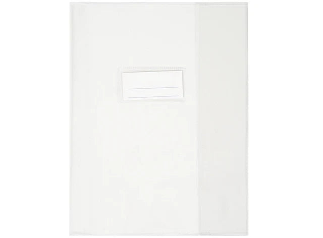 Notebook Cover 17X22Cm Pvc Clear - 1 Pc