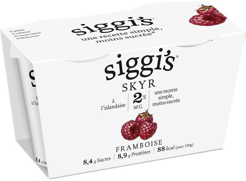Siggis Skyr Raspberry Yogurt  - 140 G
