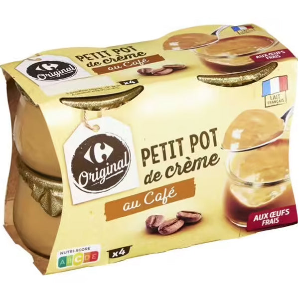 Carrefour Coffee Cream Pots Dessert  - 100 G