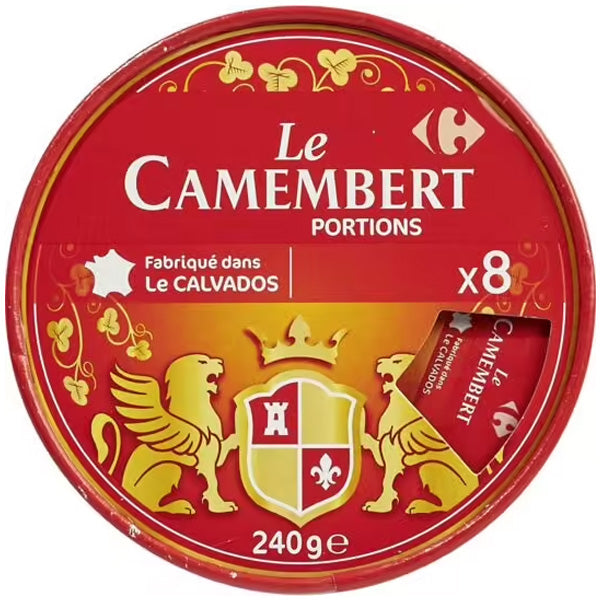 Carrefour Camembert Portions Cheese  -  8Pc