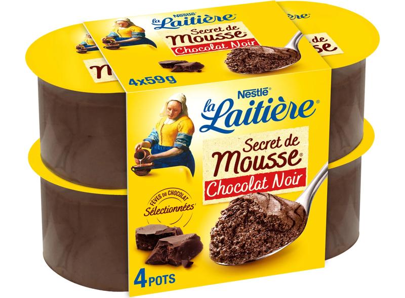 La Laitiere Dark Chocolatemousse  -  59 G