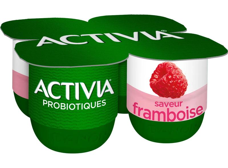Danone Activia Raspberry Yogurt  - 125 G