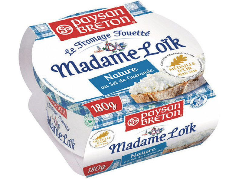 Madame Loik Plain Whipped Cream Cheese  - 180 G