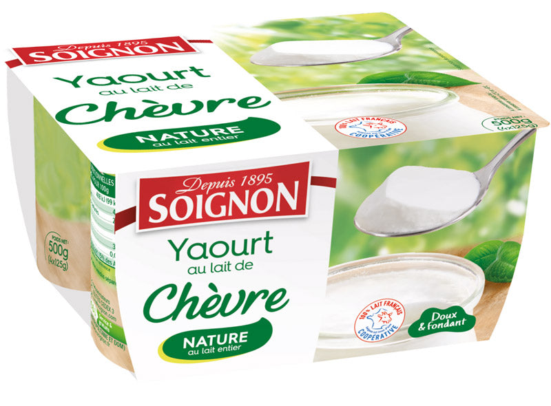 Soignon Goat Milk Plain Yogurt  - 125 G
