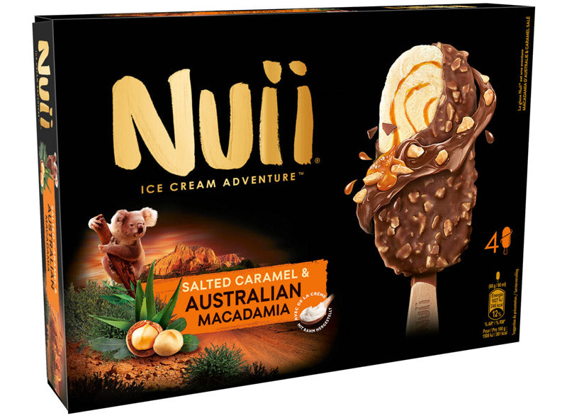 Nuii Australian Macad Caramel Ice  - 90Ml
