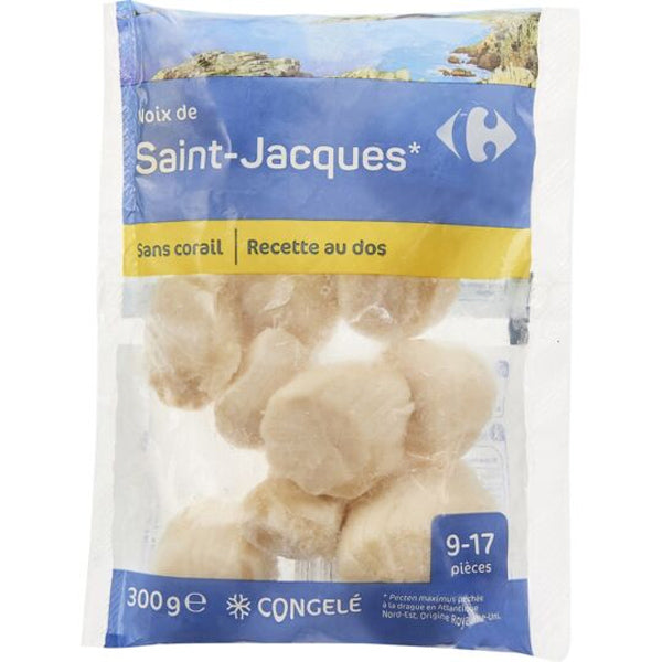 Carrefour Scallops Without Coral  - 300 G