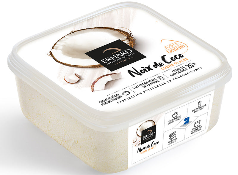 Erhard Coconut Ice Cream  - 450 G