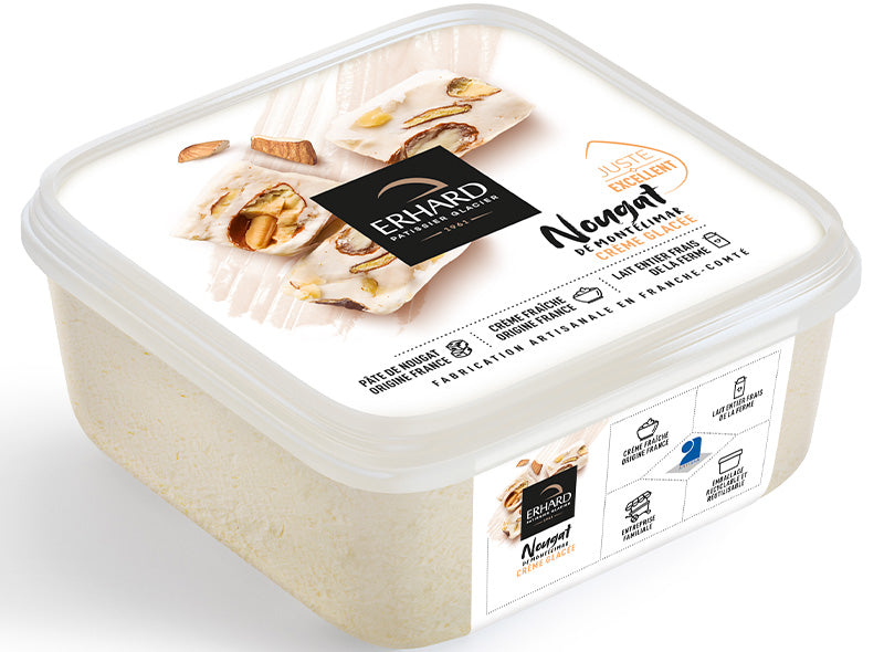 Erhard Montelimar Nougat Ice Cream  - 450 G