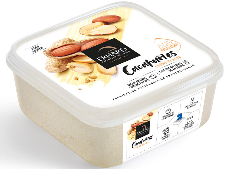 Erhard Peanut Ice Cream  - 450 G