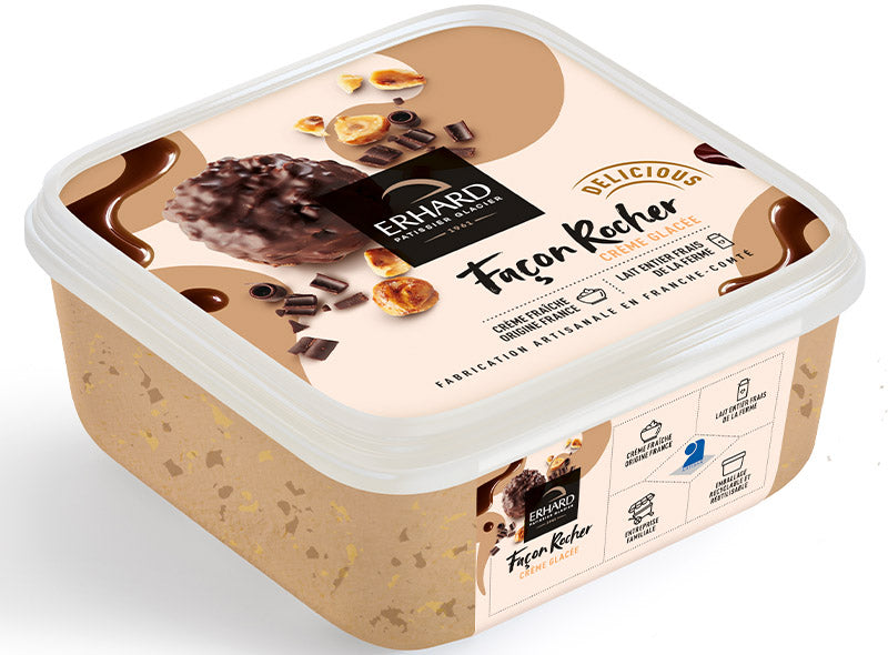 Erhard Rocher Style Ice Cream  - 450 G