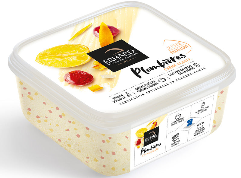 Erhard Tutti-Frutti Kirsch Ice Cream  - 450 G